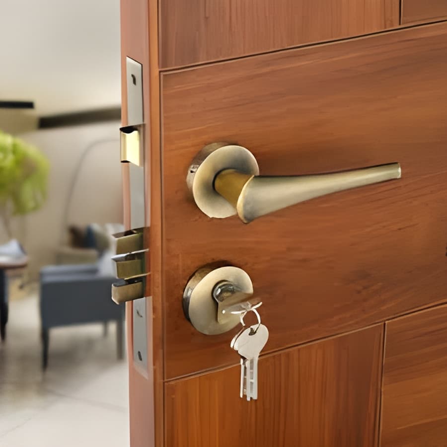 Nulock lock and handle set